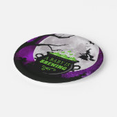 Een Baby breekt halloween Baby shower Papieren Bordje (Gekanteld)