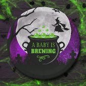 Een Baby breekt halloween Baby shower Papieren Bordje
