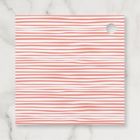 een baby breekt Halloween Baby shower Roze Bedankjes Labels (Achterkant)