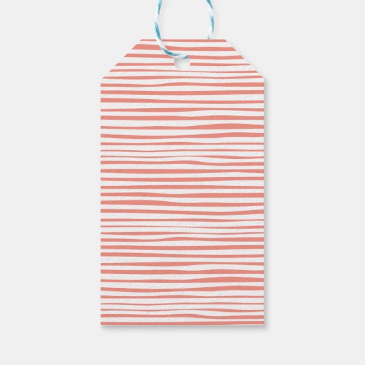 een baby breekt Halloween Baby shower Roze Cadeaulabel (Achterkant)