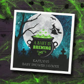 Een Baby breekt halloween Baby shower Servet