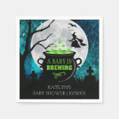 Een Baby breekt halloween Baby shower Servet (Voorkant)