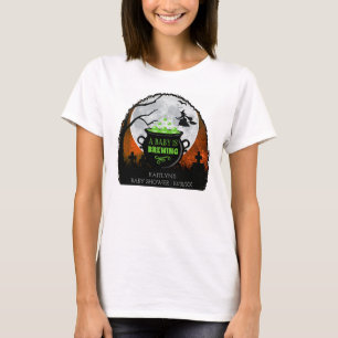 Een Baby breekt halloween Baby shower T-shirt
