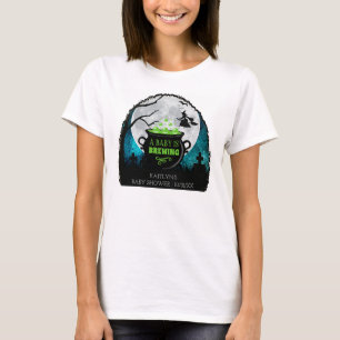 Een Baby breekt halloween Baby shower T-shirt