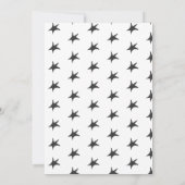 Een Baby breekt halloween heks Baby shower Kaart (Achterkant)