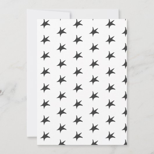 Een Baby breekt halloween heks Baby shower Kaart (Achterkant)