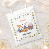 Een Baby breekt halloween witch Baby shower Bedankzakje (Geknipt)