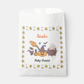 Een Baby breekt halloween witch Baby shower Bedankzakje (Voorkant)