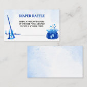 Een Baby breekt heks Baby shower luidere Raffle Informatiekaartje (Voorkant / Achterkant)
