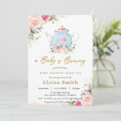 Een Baby breekt het Baby shower van de Hoge Tea Pa Kaart (Staand voorkant)