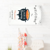 Een Baby breekt het Baby shower welkom van Hallowe Spandoek (Insitu)