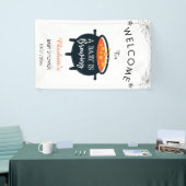 Een Baby breekt het Baby shower welkom van Hallowe Spandoek (Beurs)