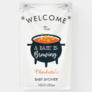 Een Baby breekt het Baby shower welkom van Hallowe Spandoek