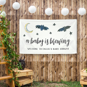 Een Baby breekt het Baby shower welkom van Hallowe Spandoek