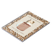 Een Baby breekt Iced Koffiegast van het Baby showe Notitieboek (Linkerzijde)