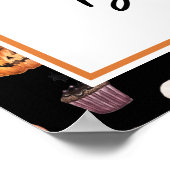 Een Baby breekt Jack-O-Lantern Halloween Shower Poster (Hoek)