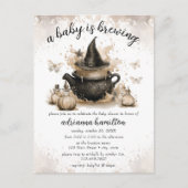 Een Baby breekt neutraal halloween Baby shower Briefkaart (Voorkant)