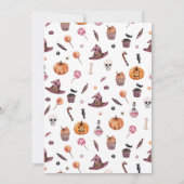 Een Baby breekt per post een halloween Shower Kaart (Achterkant)