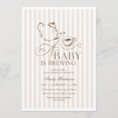 Een Baby Brouwt Baby Borrel Kaart (Voorkant)