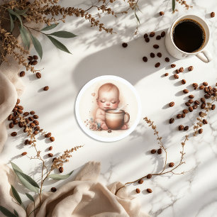 Een Baby Brouwt Baby Borrel Ronde Sticker