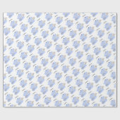 Een Baby brouwt Baby Boy Shower Diaper Raffle Cadeaupapier (Vlak)