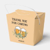 Een baby brouwt baby shower chinees take out bedankdoosjes (Achterkant)