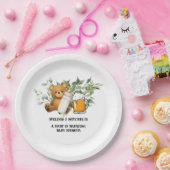 Een baby brouwt baby shower papieren bordje (Feest)