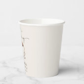 Een Baby brouwt Baby showers papieren bekers (Links)