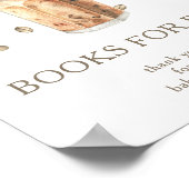 Een baby brouwt Boeken voor baby Poster (Hoek)