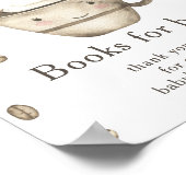 Een baby brouwt Boeken voor baby Poster (Hoek)