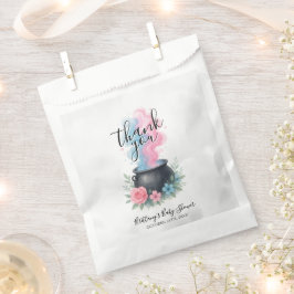 Een Baby brouwt een Halloween ketel Bedankzakje