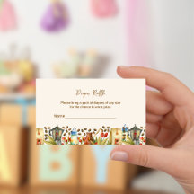 Een Baby brouwt een koffieluierkaartje