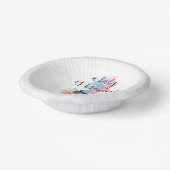 Een Baby brouwt een magische ketel Papieren Kommen (Gebogen)