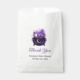 Een Baby Brouwt Halloween Baby Shower Favor Zak  Bedankzakje