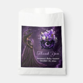 Een Baby Brouwt Halloween Baby Shower Favor Zak  Bedankzakje