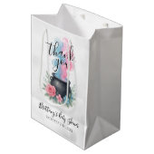 Een Baby brouwt Halloween hij of zij ketel Medium Cadeauzakje (Voorkant Gekanteld)