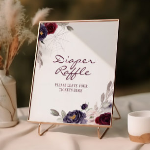 Een Baby brouwt Halloween luier Raffle Poster