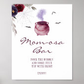 Een Baby brouwt Halloween Momosa Bar Poster (Voorkant)