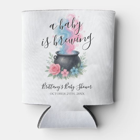 Een Baby brouwt hij of zij ketel Blikjeskoeler (Voorkant)