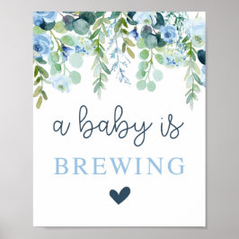 Een Baby brouwt jongensbord Poster