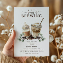 Een Baby Brouwt Koffie Baby Borrel