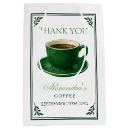Een baby brouwt koffie Baby Shower Medium Cadeauzakje