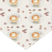 Een Baby brouwt koffie Baby shower patroon Tafelkleed (Gekanteld)