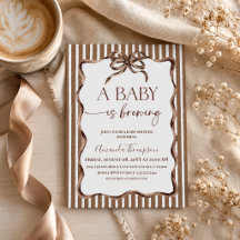 Een Baby Brouwt Koffie Shower