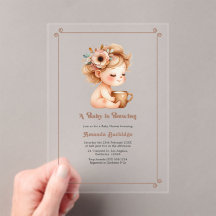 "Een Baby brouwt" Mocha Mousse Baby shower