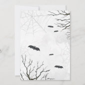 Een Baby brouwt pompoen Halloween Baby shower Kaart (Achterkant)