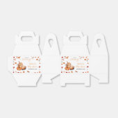 Een Baby brouwt Pumpkin Spice Coffee Baby shower Bedankdoosjes (Uitgevouwen)