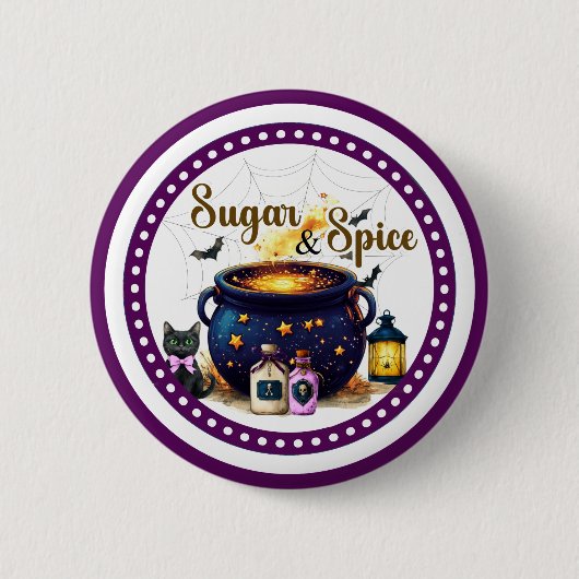 Een Baby Brouwt Ronde Button 5,7 Cm (Voorkant)