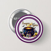 Een Baby Brouwt Ronde Button 5,7 Cm (Voorkant /achterkant)