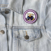 Een Baby Brouwt Ronde Button 5,7 Cm (In situ)